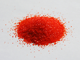 Potassium dichromate is the light sensitive chemical used in the process.